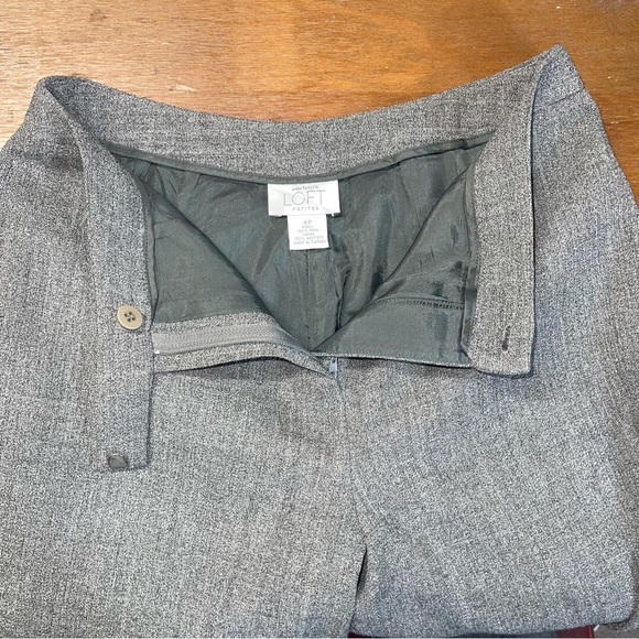 Ann Taylor Loft Womens Dress Pants 100%Wool slacks sz 4P - Picture 5 of 5